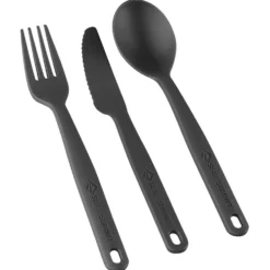 Posate Sea To Summit Camp Cutlery Set Charcoal