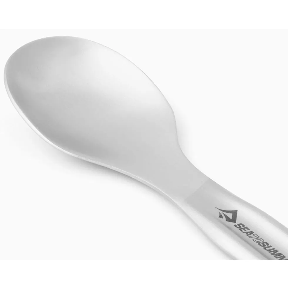 Posate Sea To Summit Detour Stainless Steel Cutlery Set 3 Grey