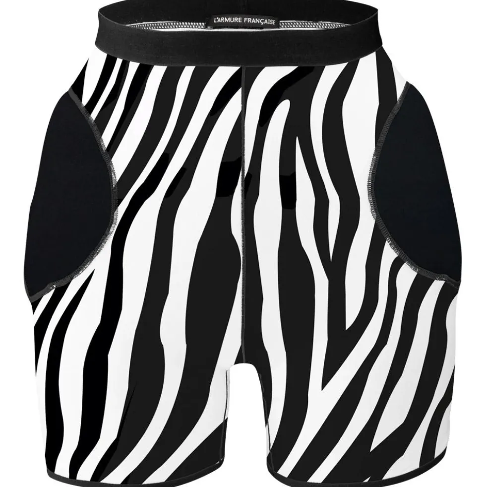Protezioni pantaloncini L'Armure Française Kala Zebra