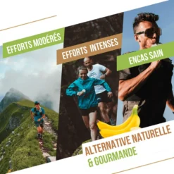 Purè Baouw Compotes Energétiques Bio 90g Banane - Kiwi - Vanille