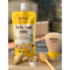 Purè Meltonic Recharge Purée Énergétique Salée Bio Cachuètes Miel Gelée Royale