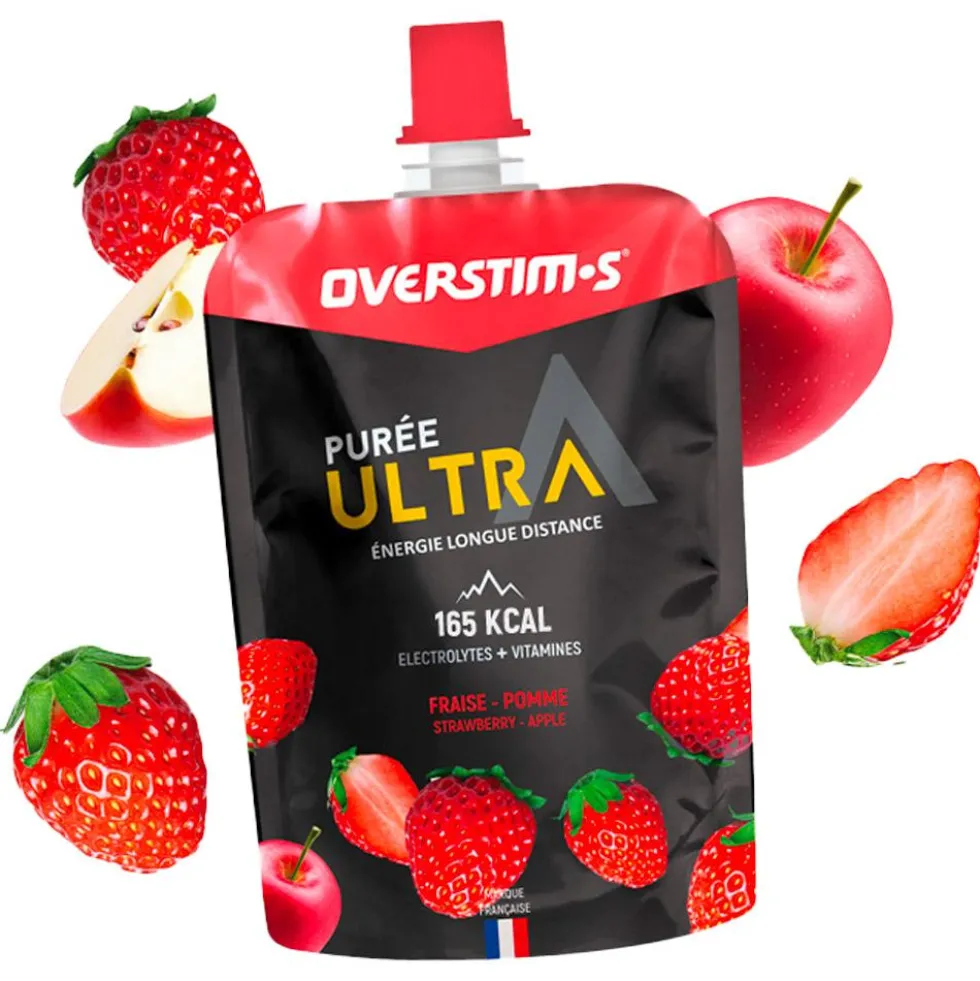 Purè Overstims Puree Ultra Fraise Pomme