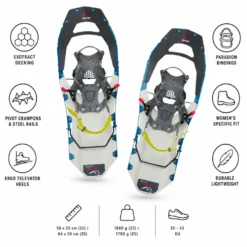 Racchette da neve MSR Revo Explore Women Elemental Blue