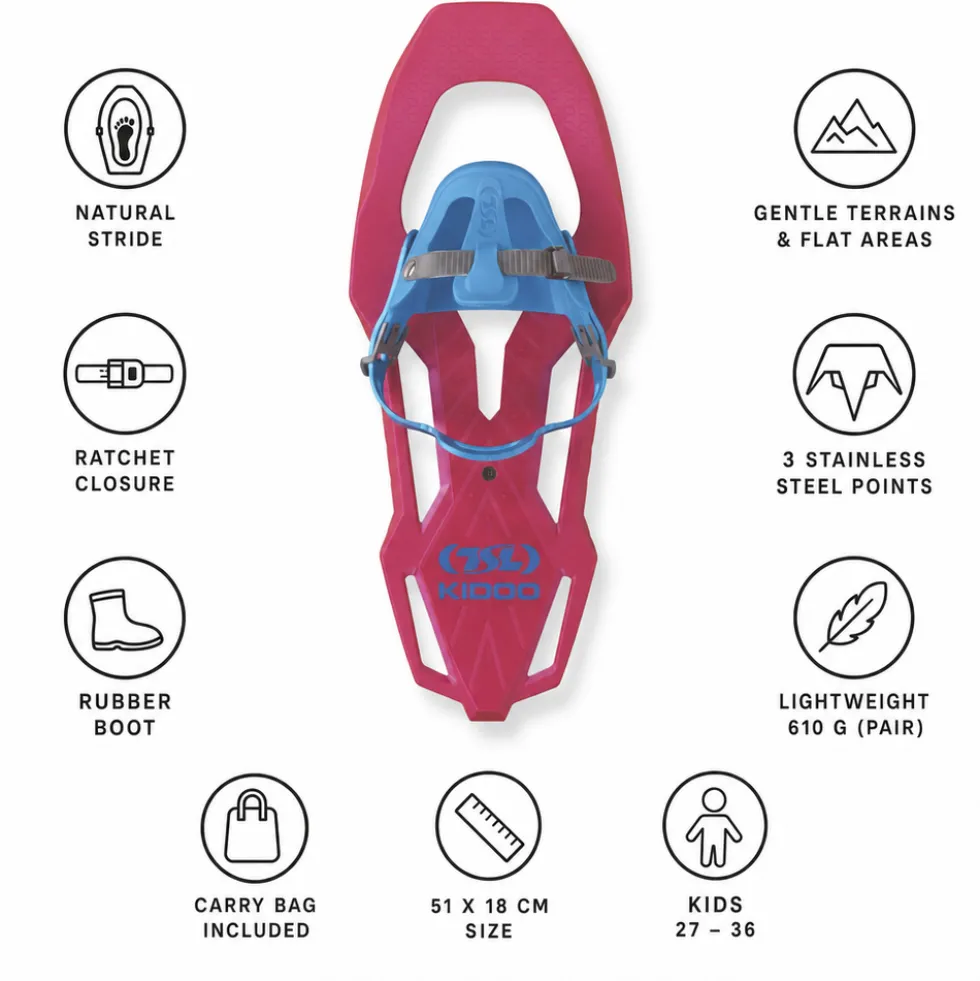 Racchette da neve TSL Kidoo Magenta