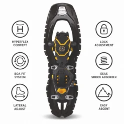 Racchette da neve TSL Symbioz Hyperflex Adjust Titan Black