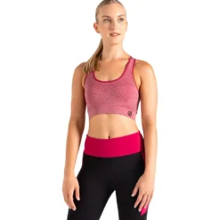 Reggiseni sportivi DARE2B Don't Sweat It Berry Pink