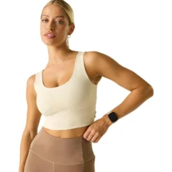 Reggiseni sportivi DARE2B Refresh Cropped Almond Milk
