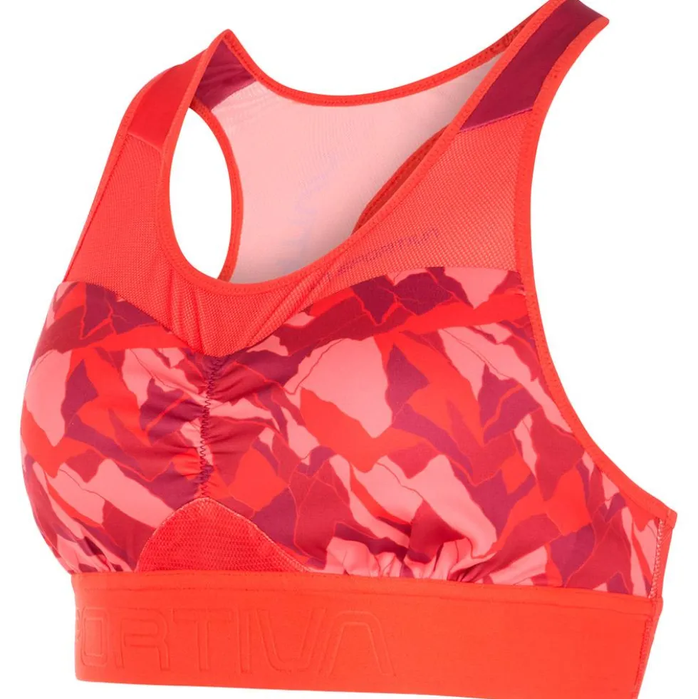 Reggiseni sportivi La Sportiva Captive W Cherry Tomato Velvet