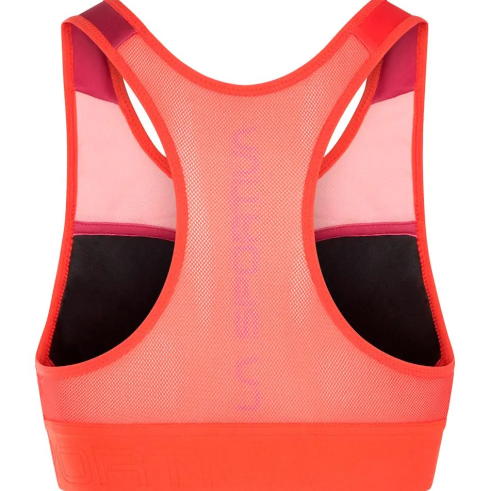 Reggiseni sportivi La Sportiva Captive W Cherry Tomato Velvet