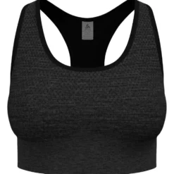 Reggiseni sportivi Odlo Seamless Medium Padded Sport Brassière Black Melange