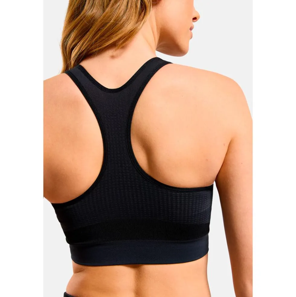 Reggiseni sportivi Odlo Seamless High Black