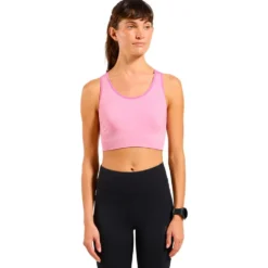 Reggiseni sportivi Odlo Seamless Medium Padded Sport Brassière Hyper Pink Melange