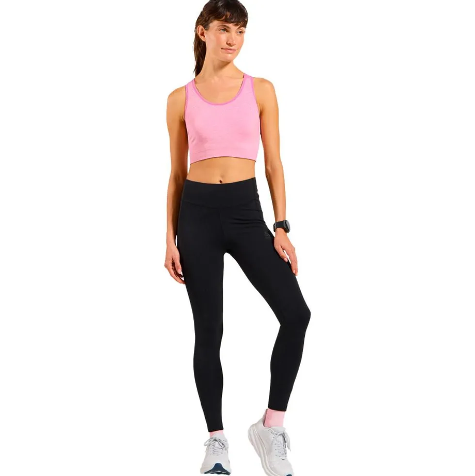 Reggiseni sportivi Odlo Seamless Medium Padded Sport Brassière Hyper Pink Melange