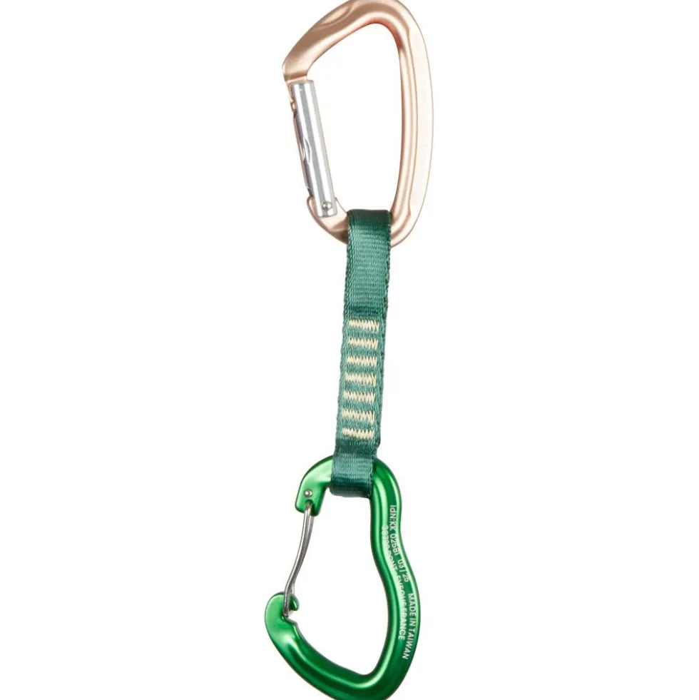 Rinvii Beal Zest Quickdraw 11cm (Pack of 5) Matt Green