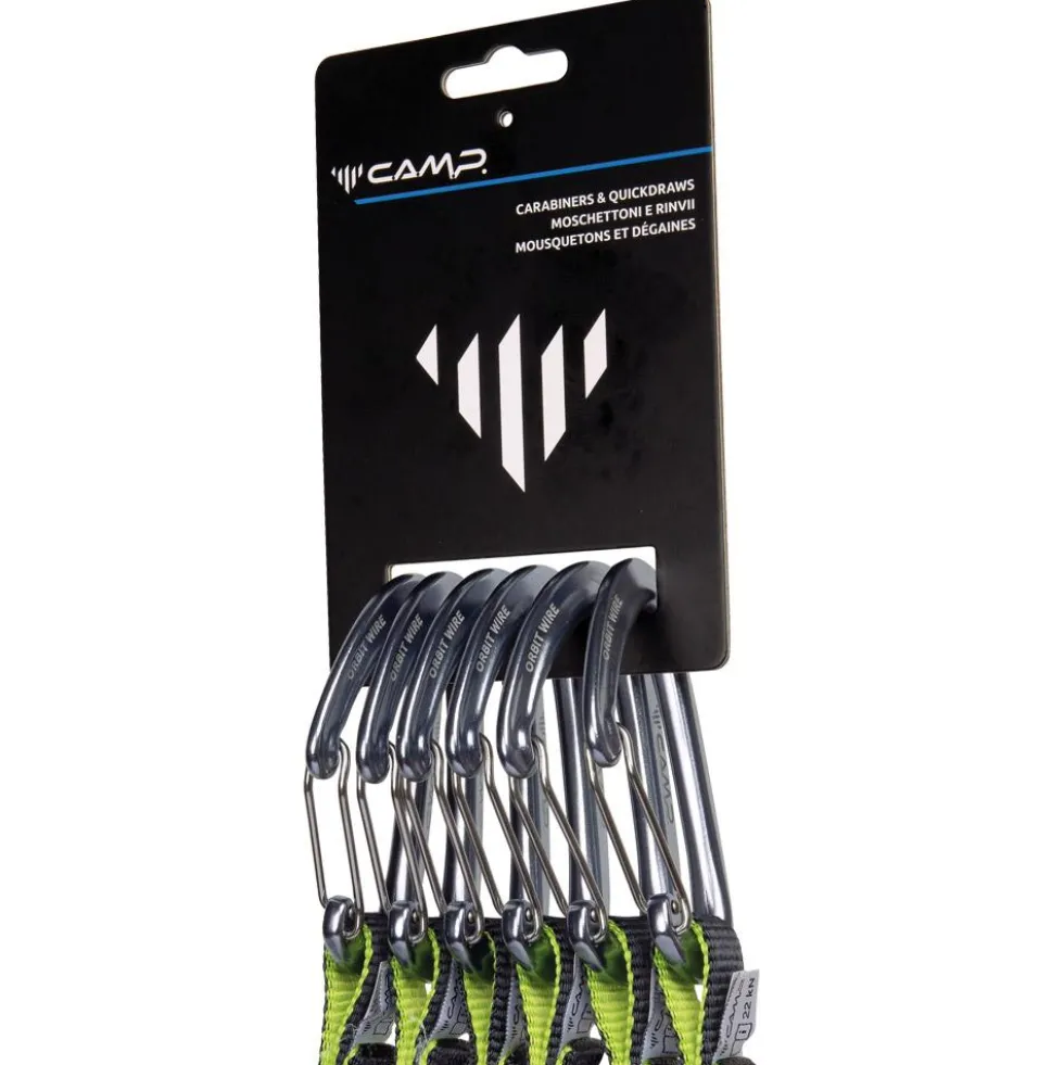 Rinvii C.A.M.P. Orbit Wire Express Ks 12 Cm (Pack of 6)