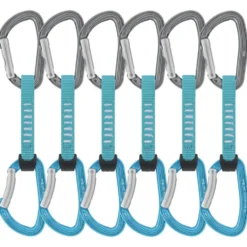 Rinvii Petzl Djinn Axess (Pack of 6) Turquoise
