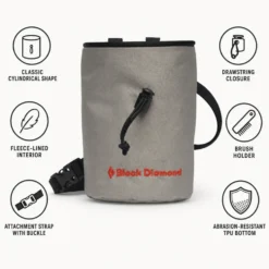Sacche portamagnesite Black Diamond Mojo Chalk Bag Moostone