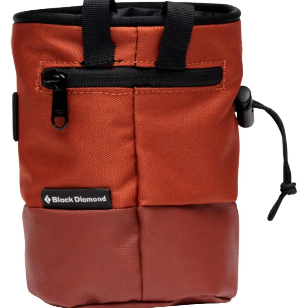 Sacche portamagnesite Black Diamond Mojo Zip M/L Burnt Sienna