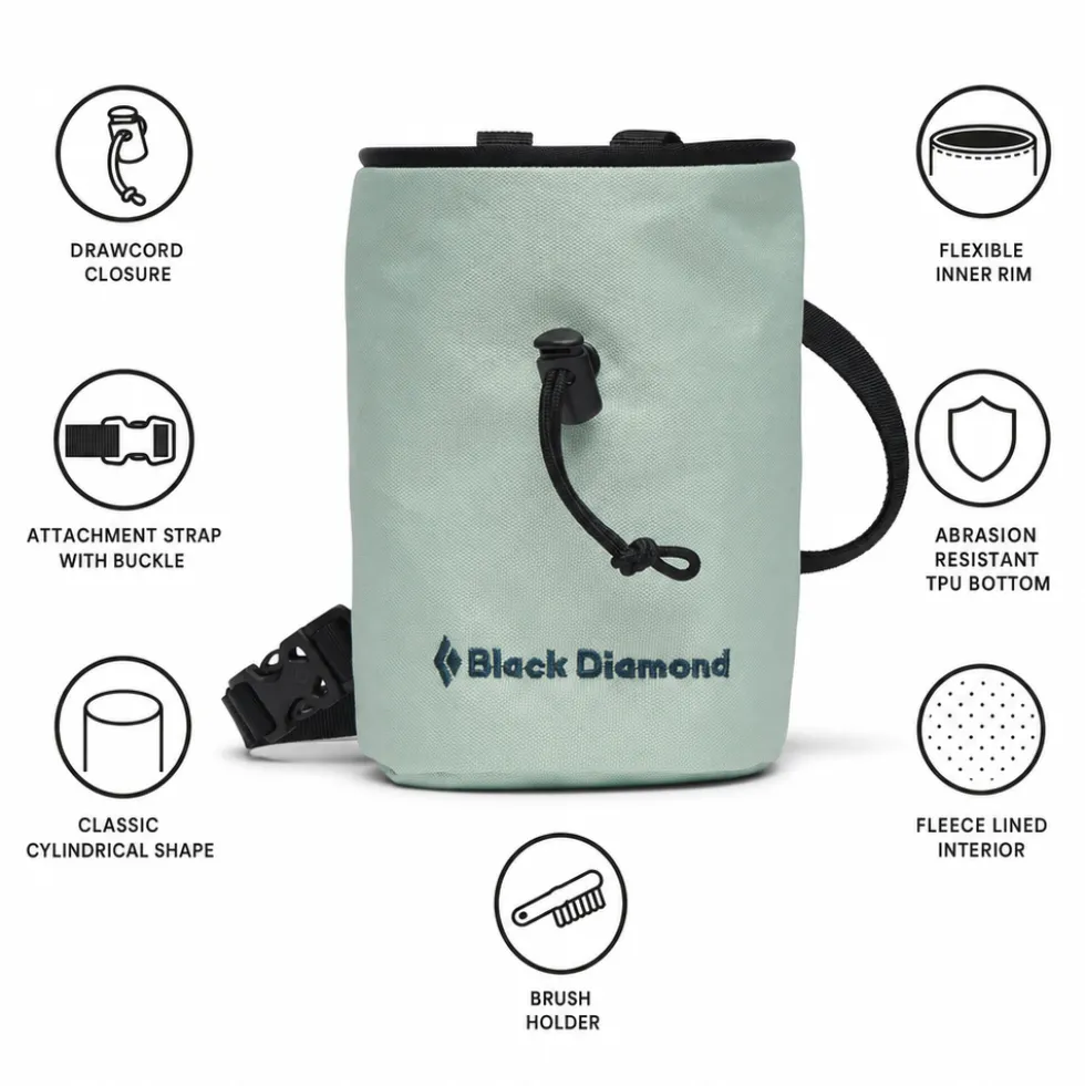 Sacche portamagnesite Black Diamond Mojo Chalk Bag Foam Green