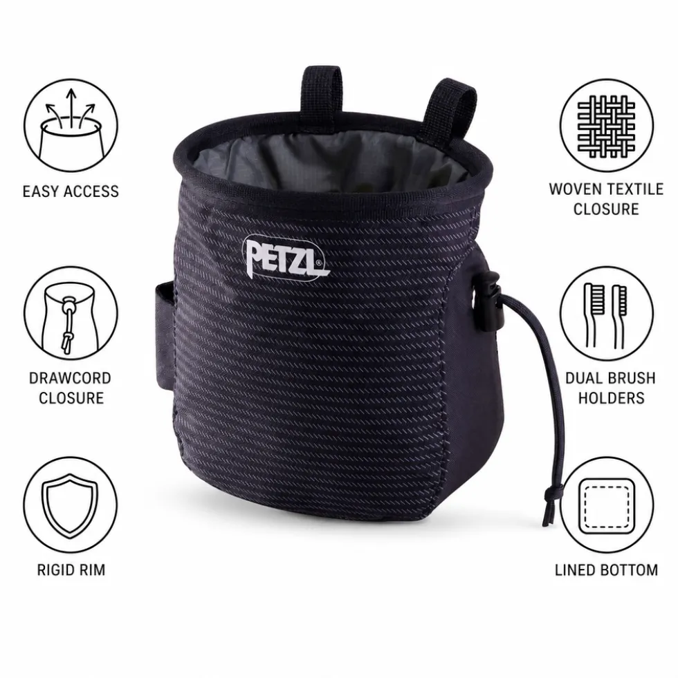 Sacche portamagnesite Petzl Saka Stripes