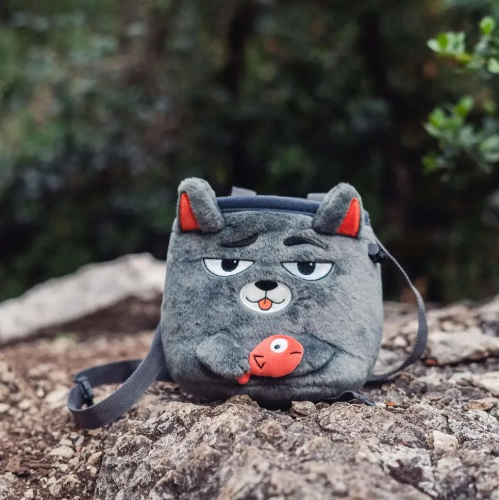 Sacche portamagnesite YY Vertical Animaux Cat Grey