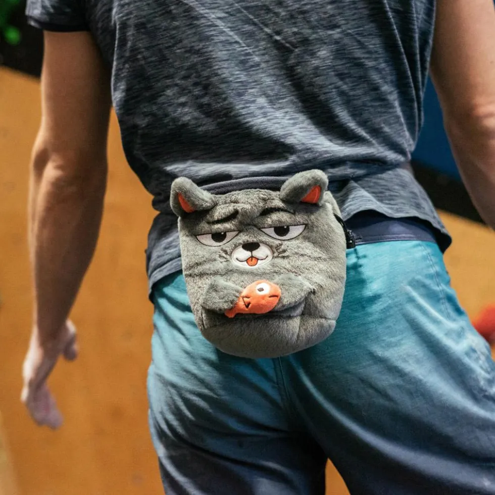 Sacche portamagnesite YY Vertical Animaux Cat Grey