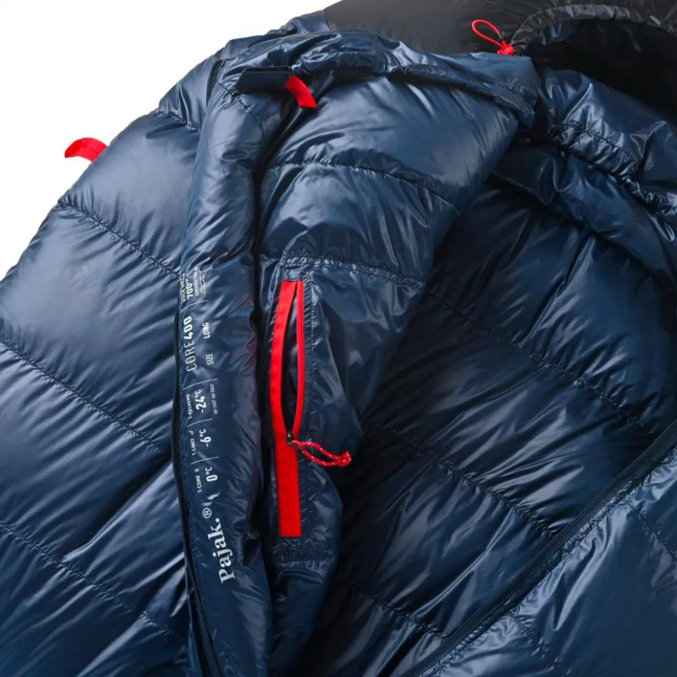 Sacchi a pelo Pajak Core 400 Navy Blue
