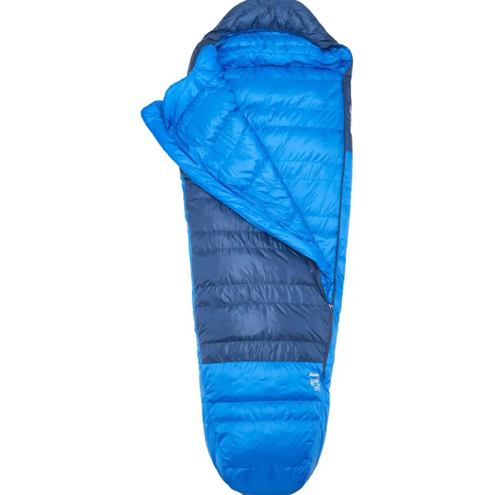 Sacchi a pelo RAB Ascent 0C / 32F Tempest Blue Maya Blue
