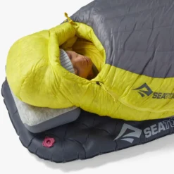 Sacchi a pelo Sea To Summit Spark Women's -1°C/30°F Grey Yellow