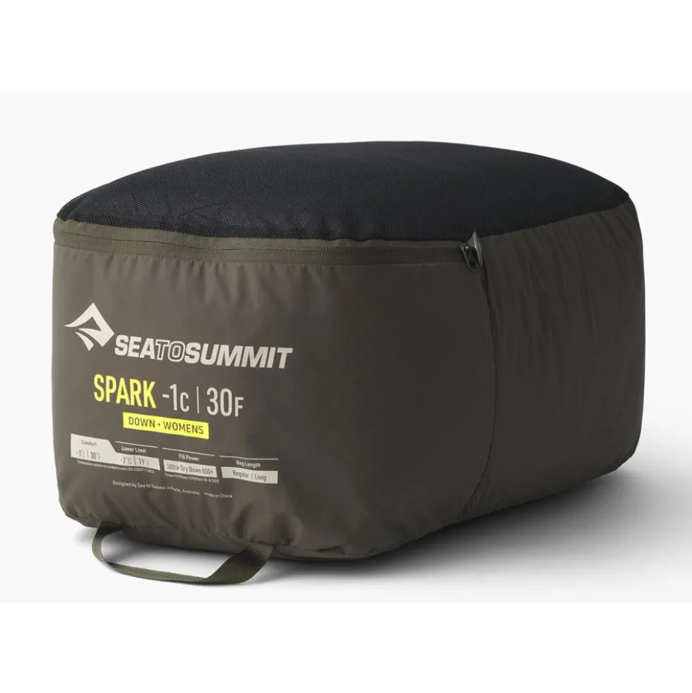 Sacchi a pelo Sea To Summit Spark Women's -1°C/30°F Grey Yellow