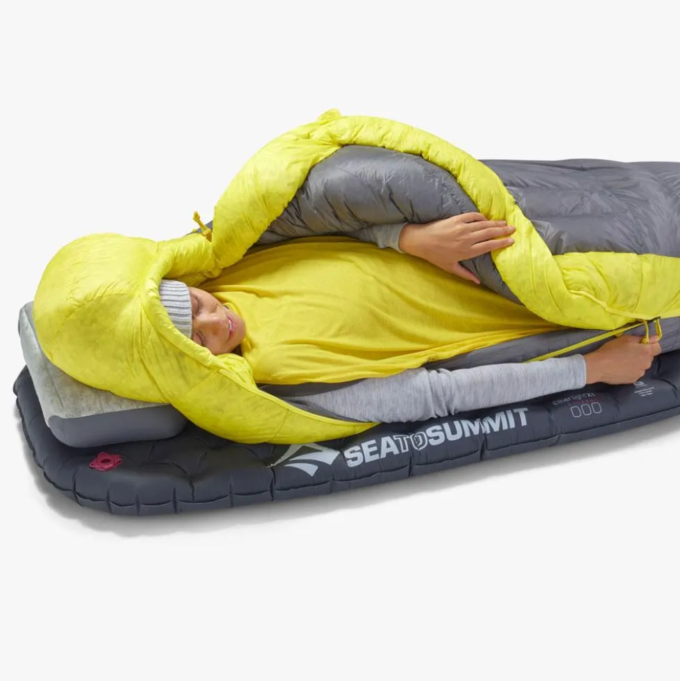 Sacchi a pelo Sea To Summit Spark Women's -1°C/30°F Grey Yellow