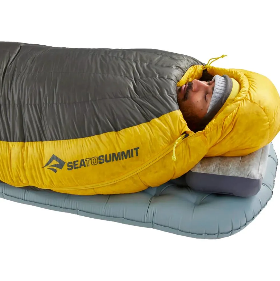 Sacchi a pelo Sea To Summit Spark -18°C/0°F Grey Yellow