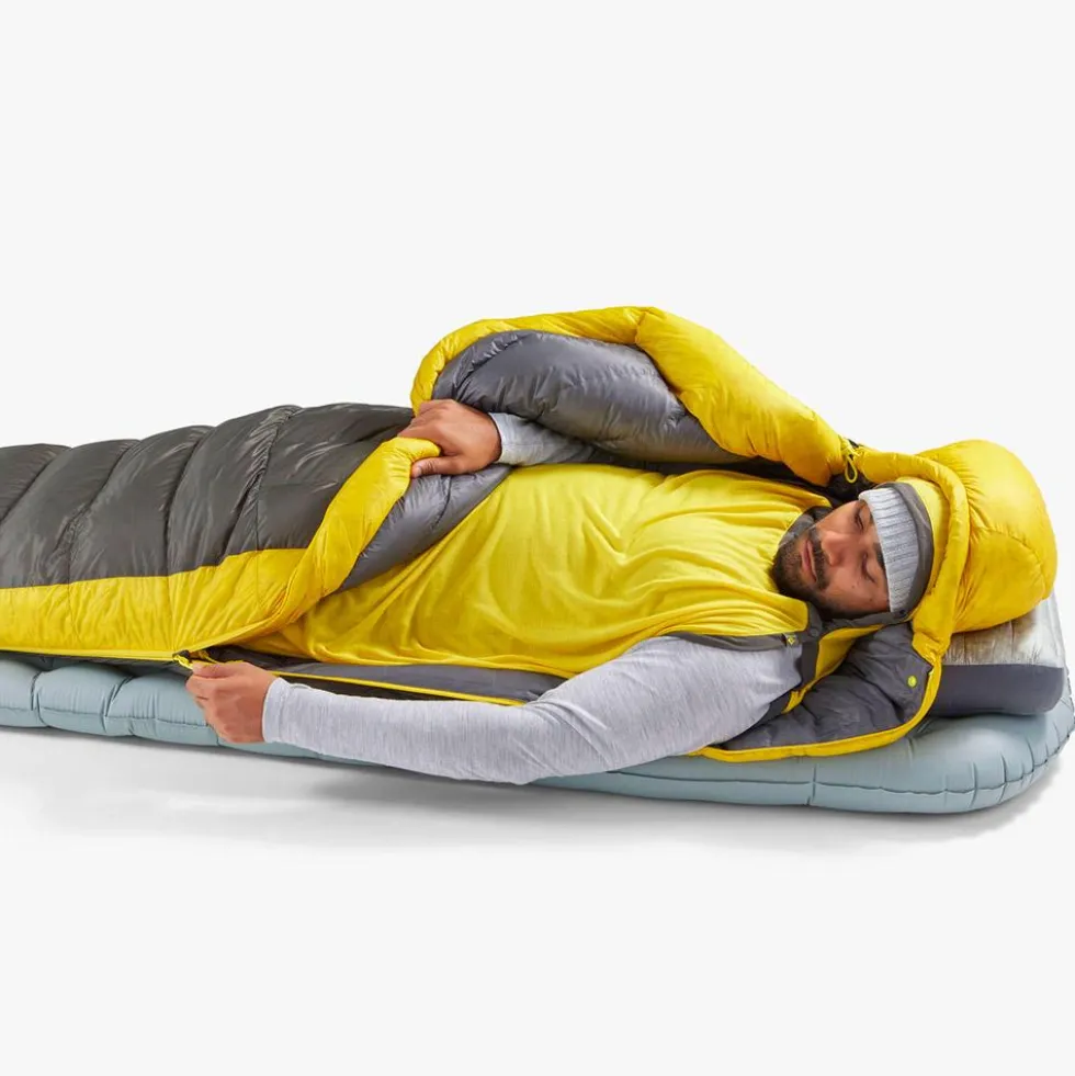 Sacchi a pelo Sea To Summit Spark -9°C/15°F Grey Yellow