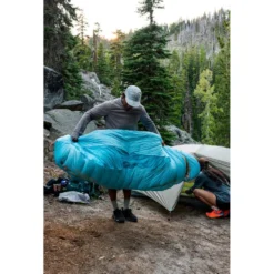 Sacchi a pelo Thermarest Boost 650 20F/-6C Morning Blue