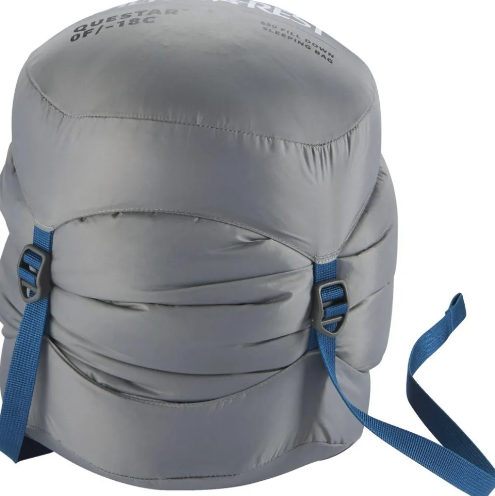 Sacchi a pelo Thermarest Questar 0°F/-18°C Regular Balsam Blue