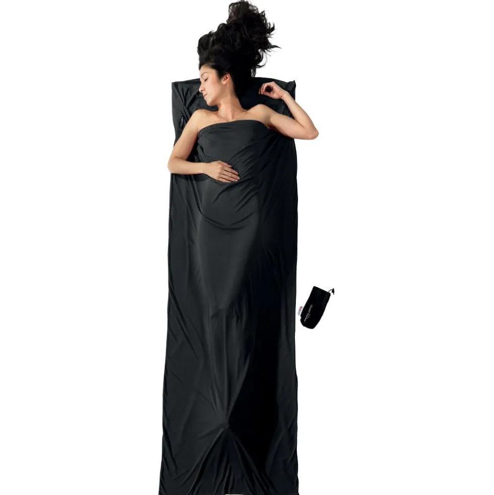 Saccolenzuolo Cocoon Thermolite Performer Rectangulaire Volcano Black