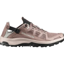 Sandali da trekking Salomon Techamphibian 5 Walnut Wrought Iron Black