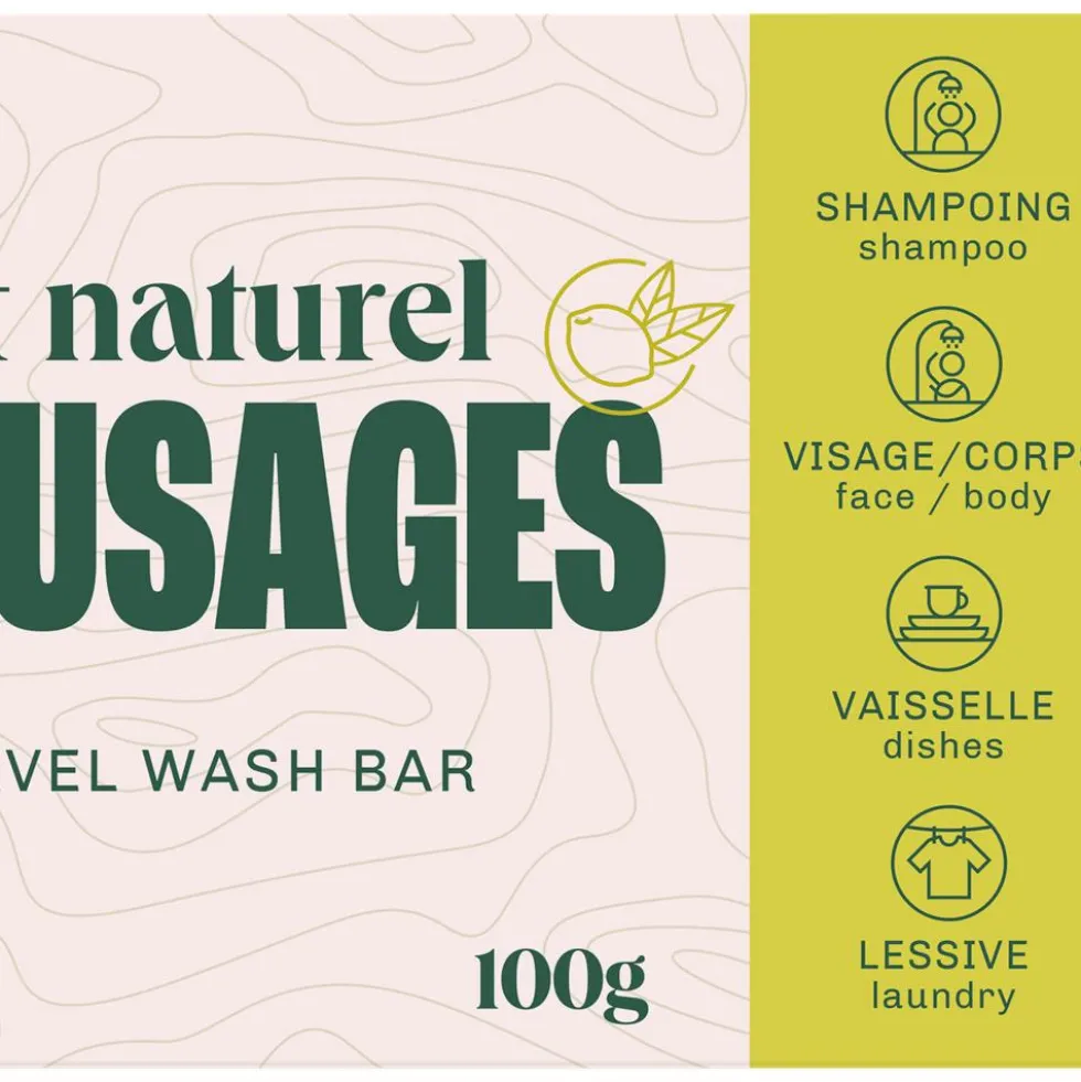 Saponi Paos Nettoyant Multi-Usages 100 g.