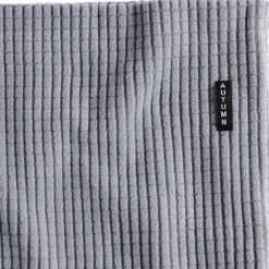 Scaldacollo Autumn Grid Fleece Neck Gater Stone