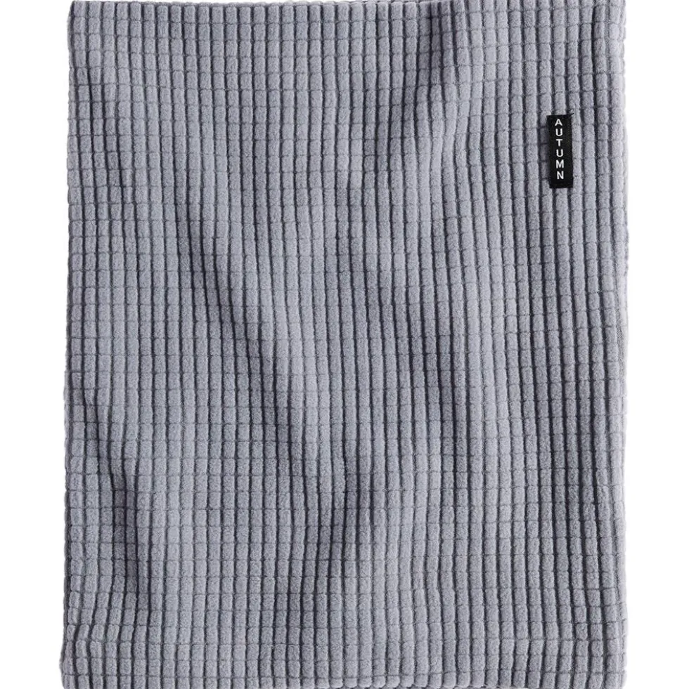 Scaldacollo Autumn Grid Fleece Neck Gater Stone