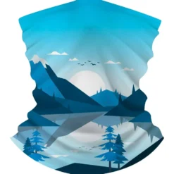 Scaldacollo Foehnalpes Micro Fleece Neckwear Souvenirs Du Mont-Blanc