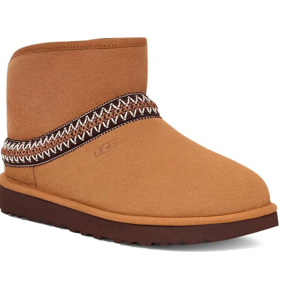 Scarpa UGG W Classic Mini Crescent Chestnut