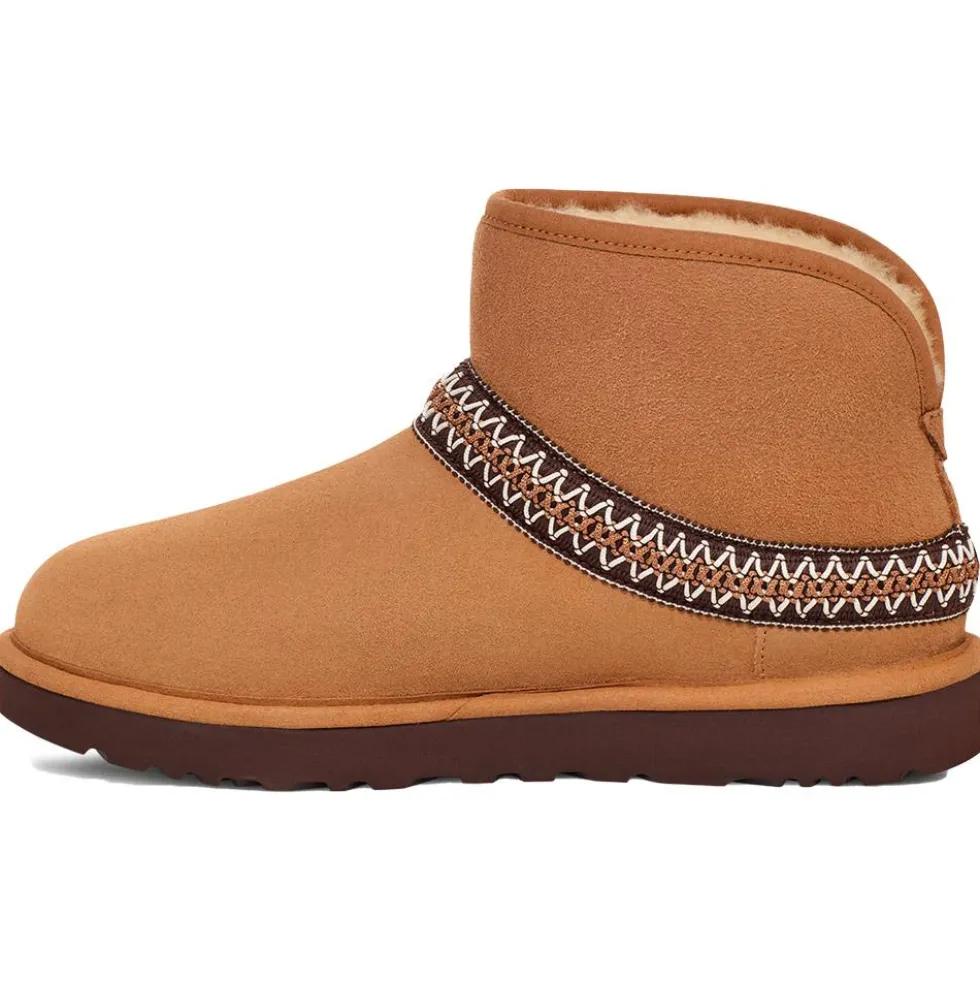 Scarpa UGG W Classic Mini Crescent Chestnut