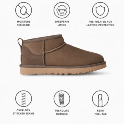 Scarpa UGG W Classic Ultra Mini Dried Oregano