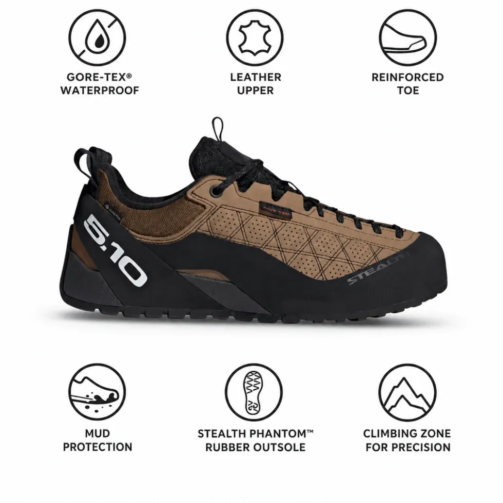 Scarpe da avvicinamento adidas Guidetennie Pro Gore-Tex Cardbo Ftwwht Cblack