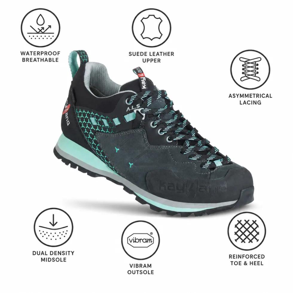Scarpe da avvicinamento Kayland Vitrik W's Gore-Tex Dark Grey