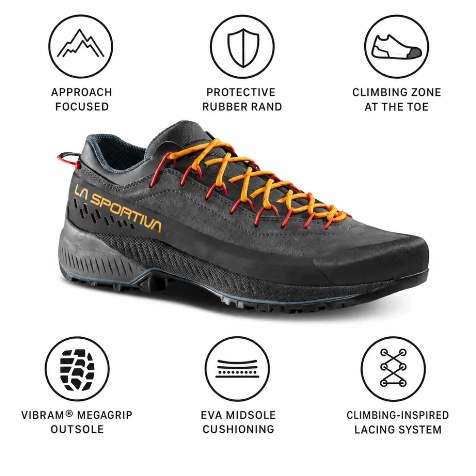 Scarpe da avvicinamento La Sportiva Tx4 Evo Carbon Papaya