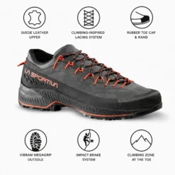Scarpe da avvicinamento La Sportiva Tx4 Evo Carbon Cherry Tomato