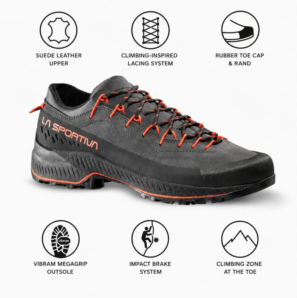 Scarpe da avvicinamento La Sportiva Tx4 Evo Carbon Cherry Tomato