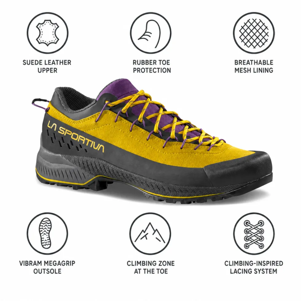 Scarpe da avvicinamento La Sportiva Tx4 Evo Yellow Purple